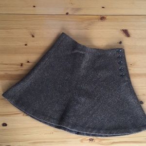 Ralph Lauren “rugby” wool mini skirt